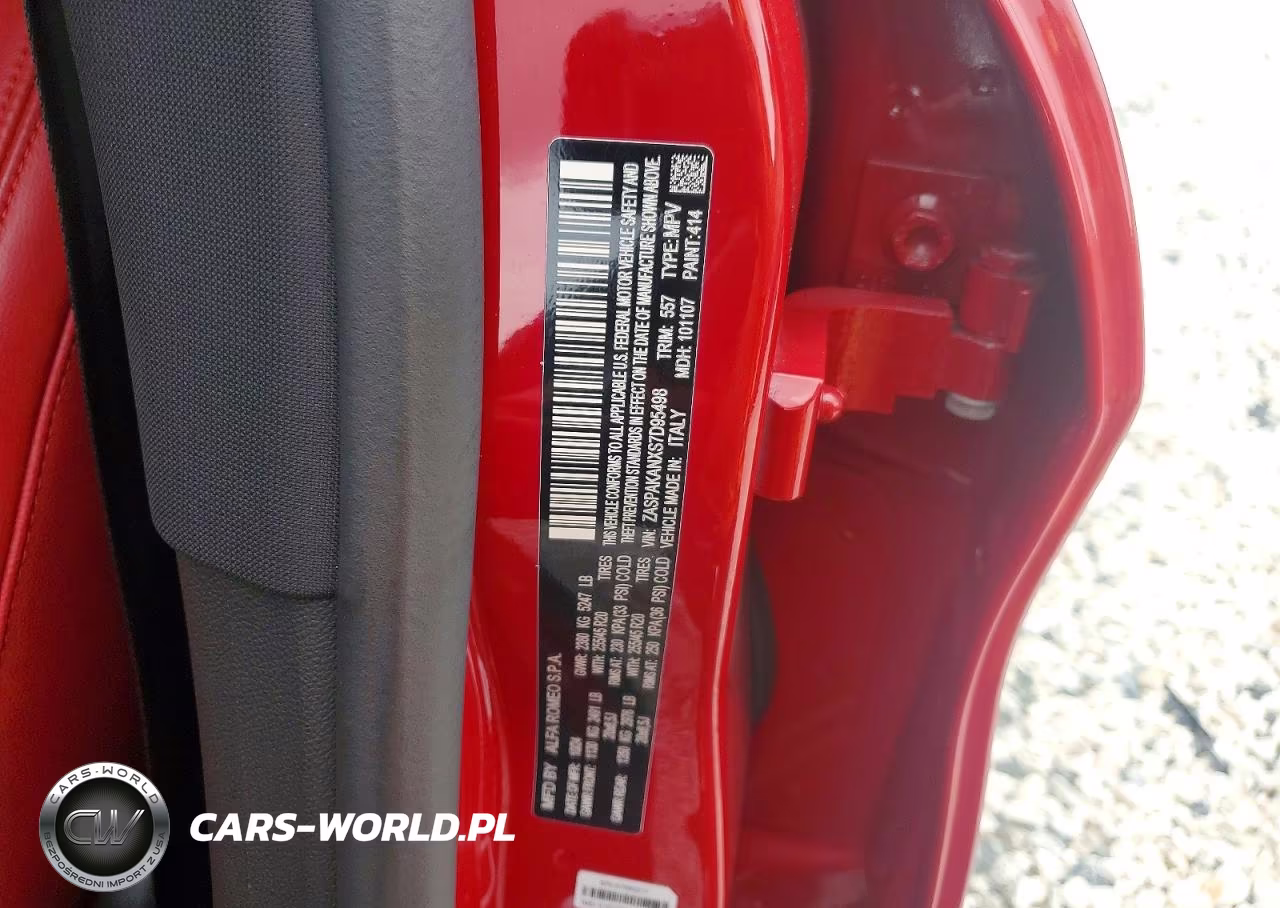 2025 Alfa Romeo Stelvio Base-Sprint-Intensa VIN:ZASPAKANXS7D95498 - 13