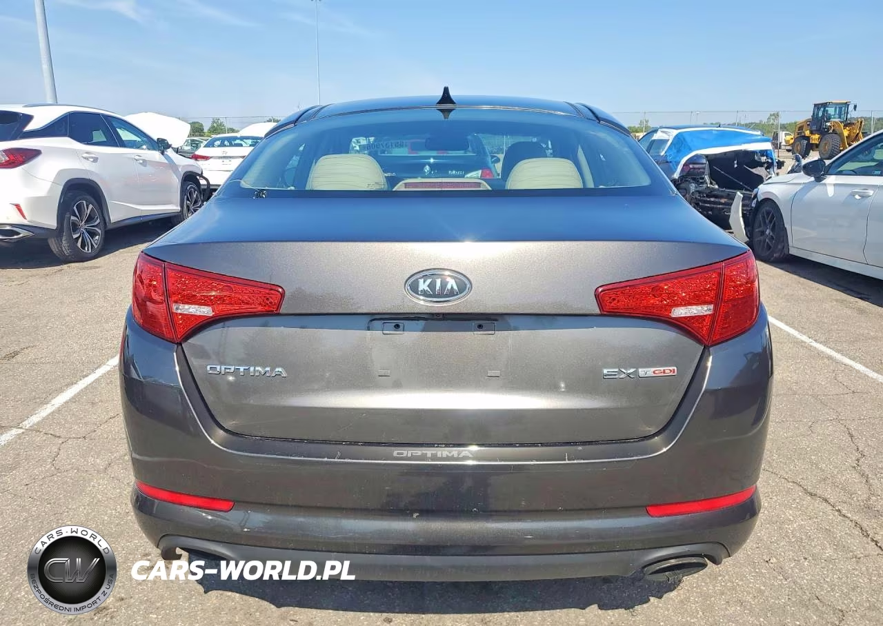 2011 Kia Optima Ex Turbo VIN:KNAGN4A68B5149236 - 6