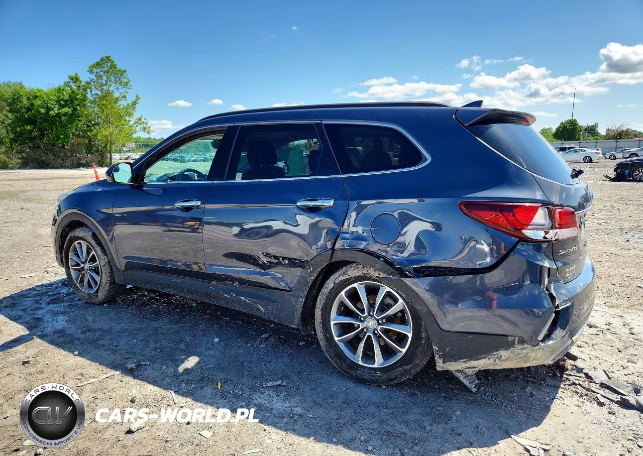 2017 Hyundai Santa Fe Se VIN:KM8SM4HF6HU187676 - 2