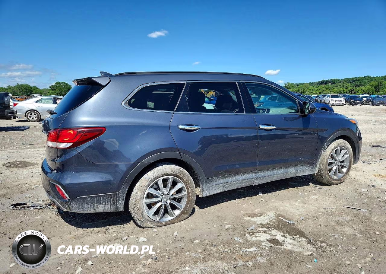 2017 Hyundai Santa Fe Se VIN:KM8SM4HF6HU187676 - 3
