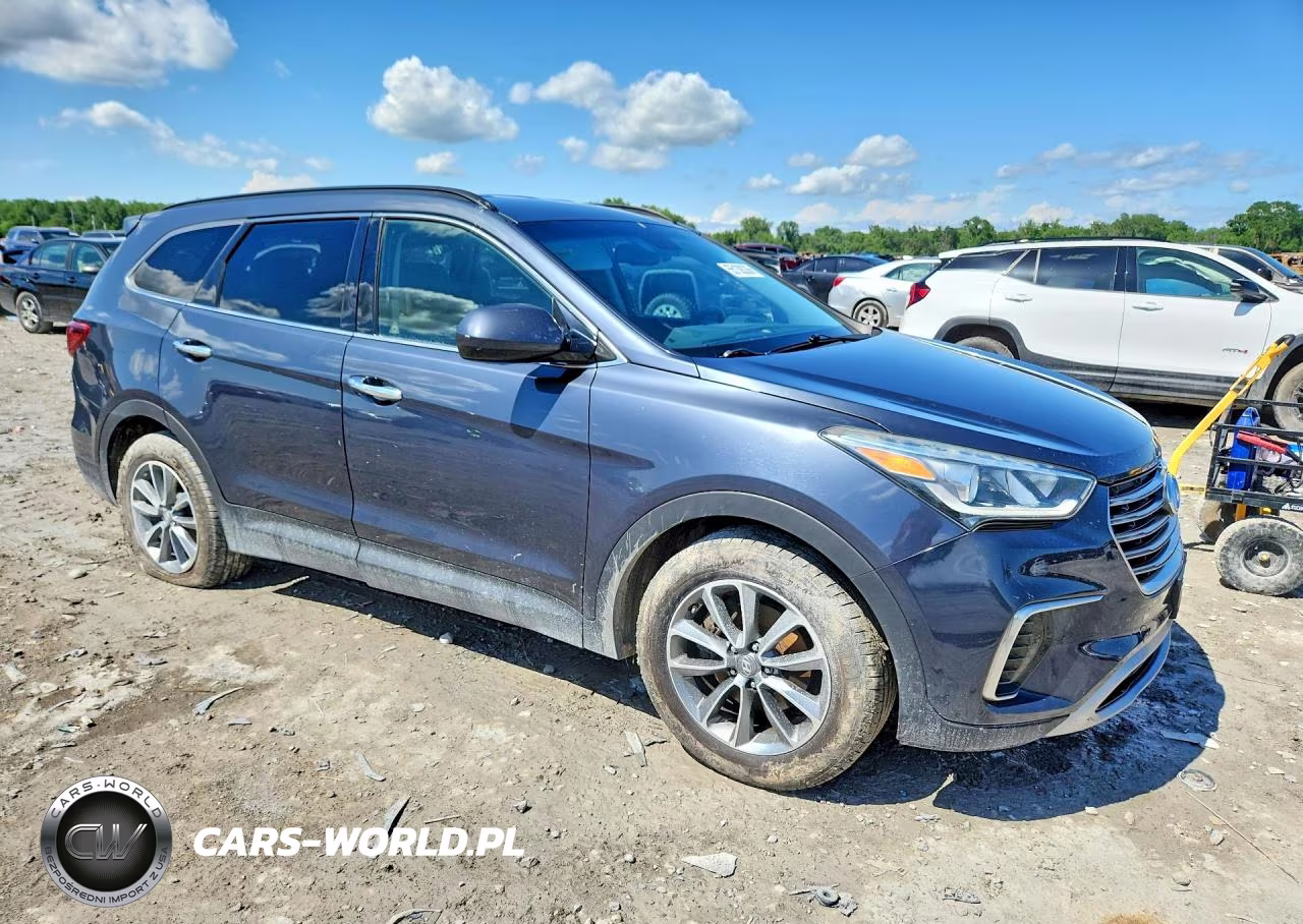 2017 Hyundai Santa Fe Se VIN:KM8SM4HF6HU187676 - 4