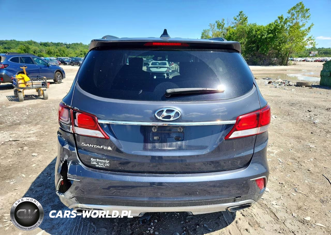 2017 Hyundai Santa Fe Se VIN:KM8SM4HF6HU187676 - 6