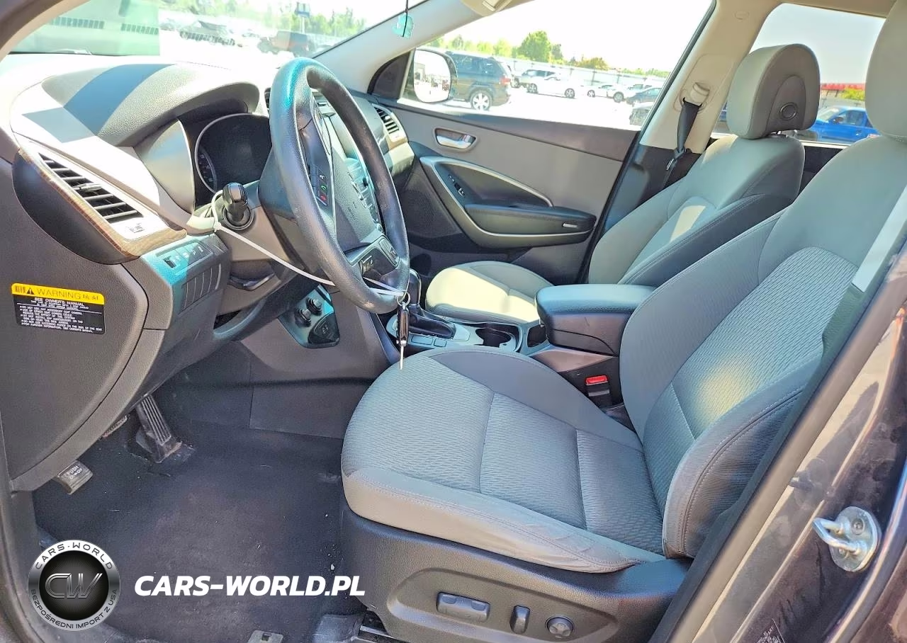 2017 Hyundai Santa Fe Se VIN:KM8SM4HF6HU187676 - 7