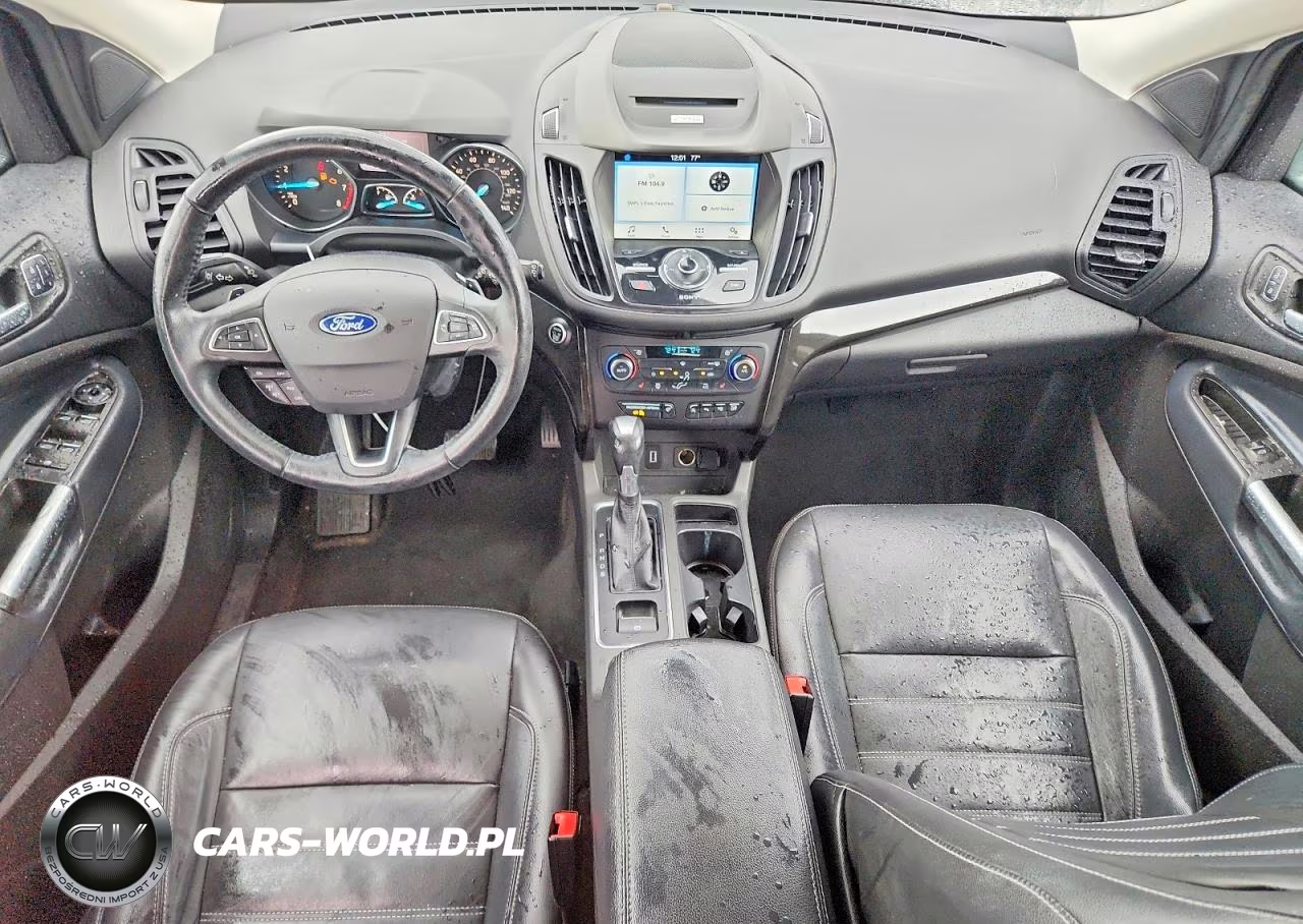 2017 Ford Escape Titanium VIN:1FMCU9JD6HUE73604 - 8