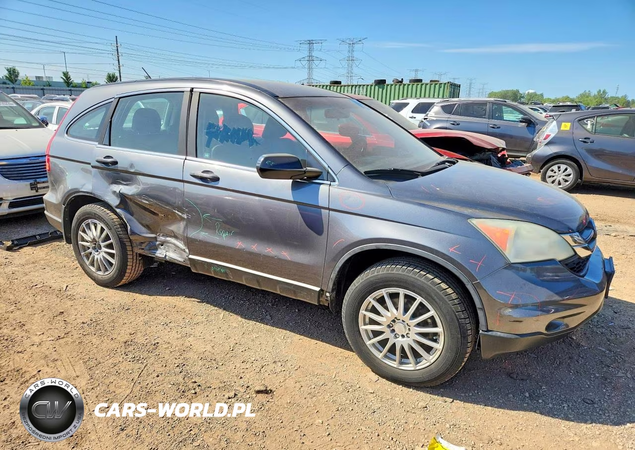 2011 Honda Cr-V Lx VIN:5J6RE4H37BL030803 - 4