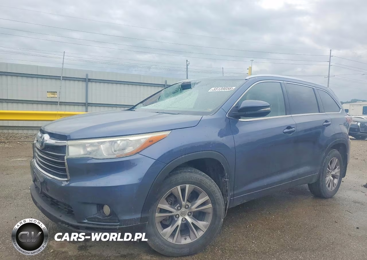 2015 Toyota Highlander Xle – zdjęcie 1 z 13