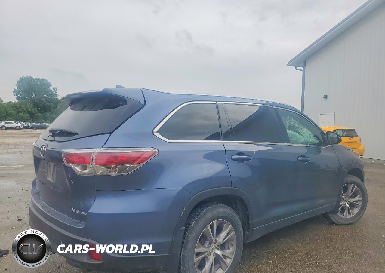 2015 Toyota Highlander Xle VIN:5TDJKRFH1FS077031 - 3