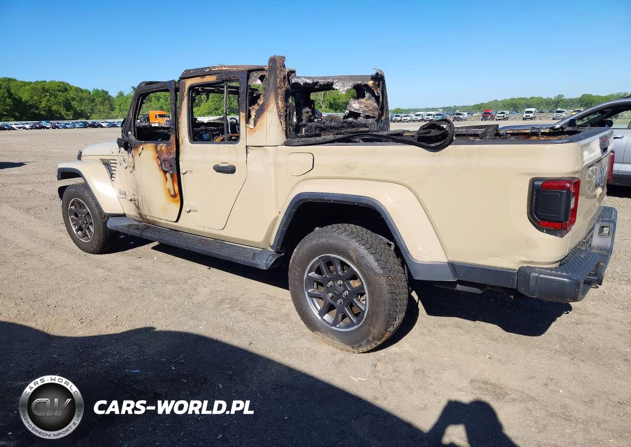 2020 Jeep Gladiator Overland VIN:1C6HJTFG6LL162330 - 2