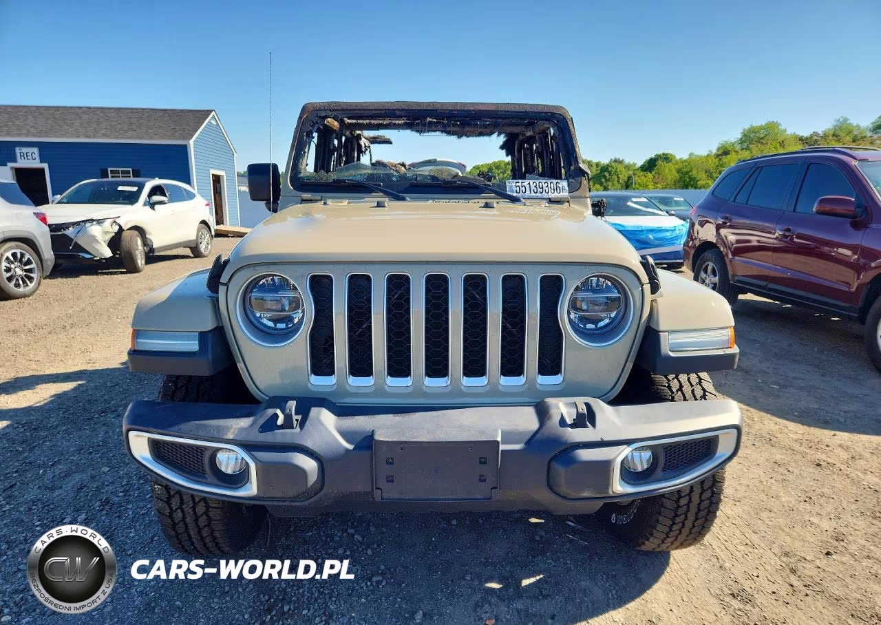 2020 Jeep Gladiator Overland VIN:1C6HJTFG6LL162330 - 5