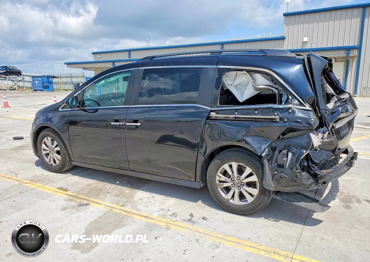HONDA ODYSSEY EX VIN:5FNRL5H67FB114687 - 2