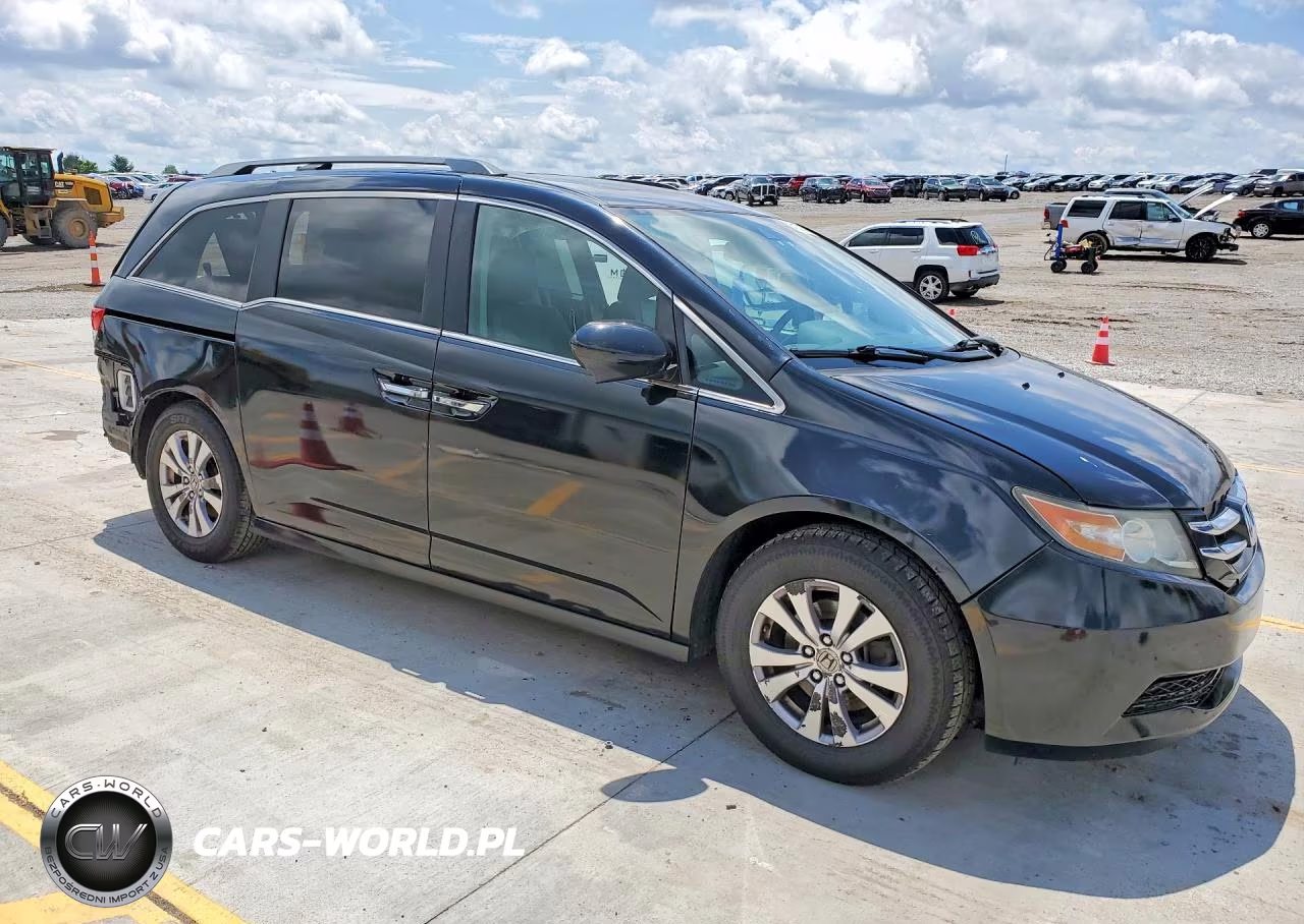 HONDA ODYSSEY EX VIN:5FNRL5H67FB114687 - 4