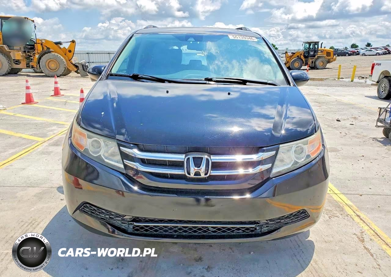 HONDA ODYSSEY EX VIN:5FNRL5H67FB114687 - 5