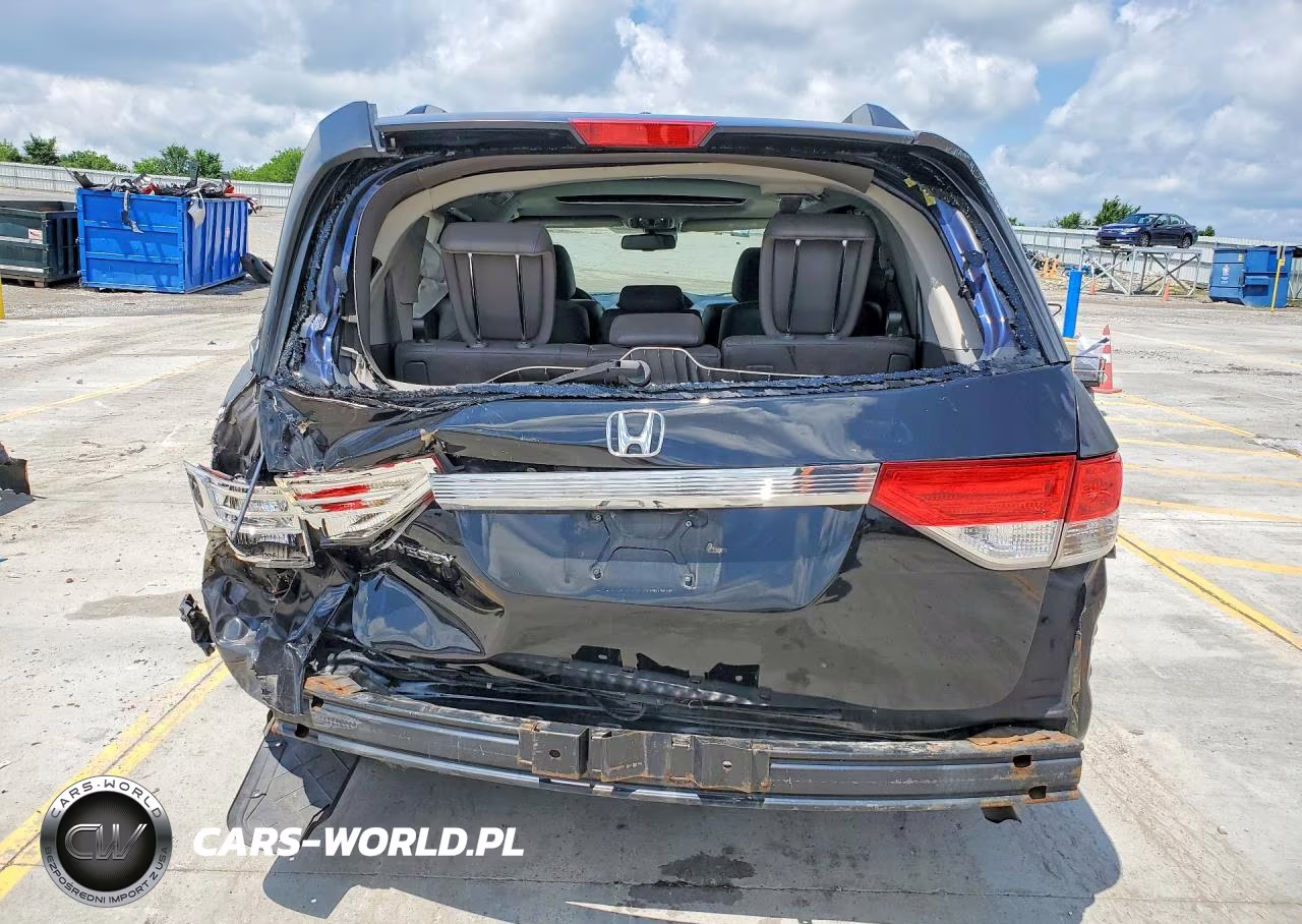 HONDA ODYSSEY EX VIN:5FNRL5H67FB114687 - 6