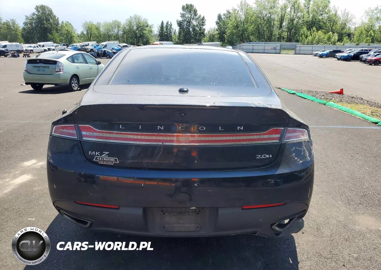 2014 Lincoln Mkz Hybrid VIN:3LN6L2LU2ER827867 - 6