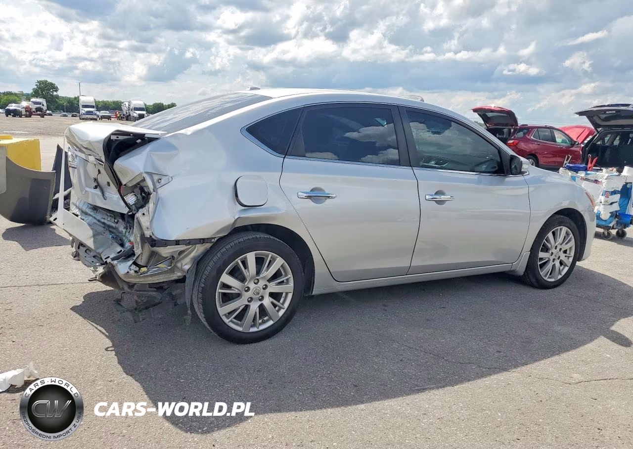 2014 Nissan Sentra Sl VIN:3N1AB7AP1EY274326 - 3