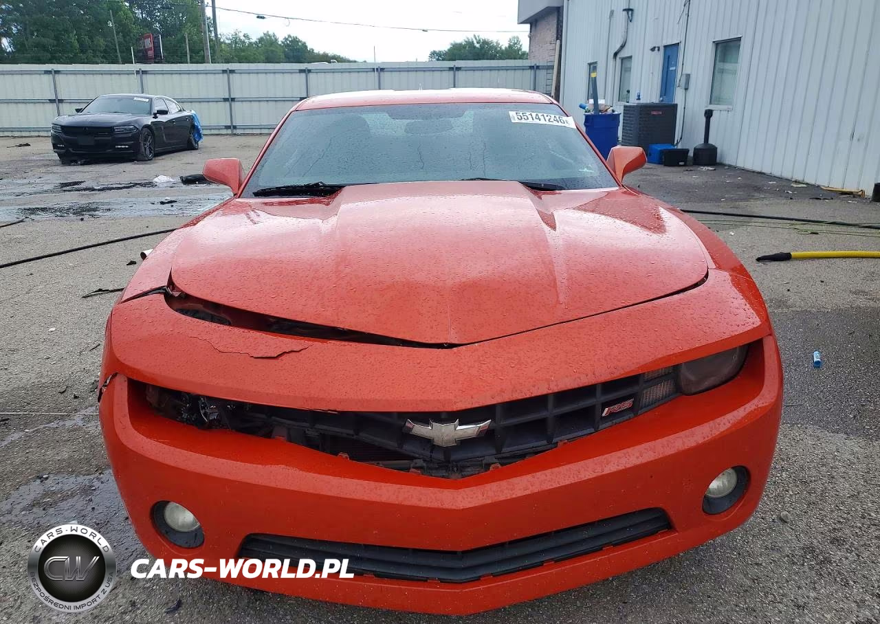 2013 Chevrolet Camaro Lt VIN:2G1FB1E30D9201575 - 5