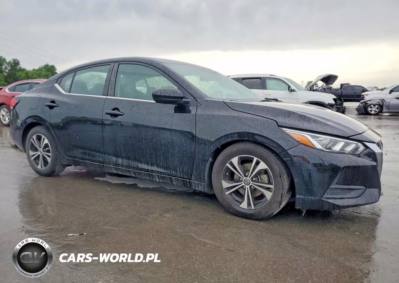 2021 Nissan Sentra Sv VIN:3N1AB8CV1MY309155 - 4