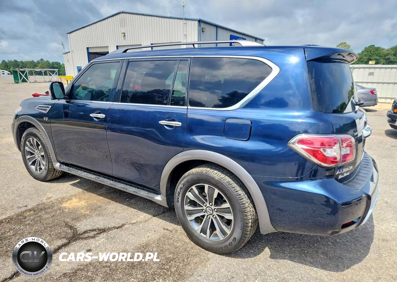 2017 Nissan Armada Sv VIN:JN8AY2ND6H9001489 - 2