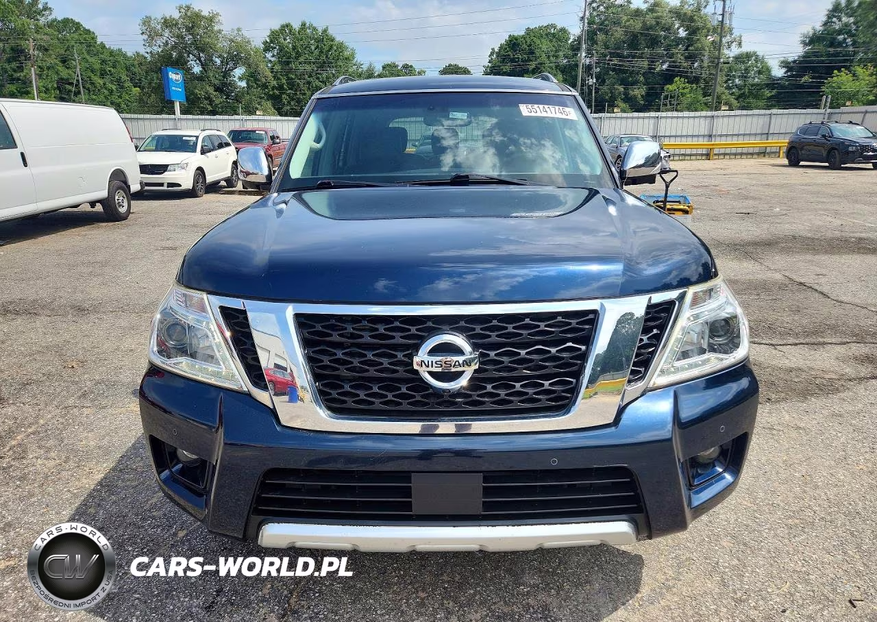 2017 Nissan Armada Sv VIN:JN8AY2ND6H9001489 - 5