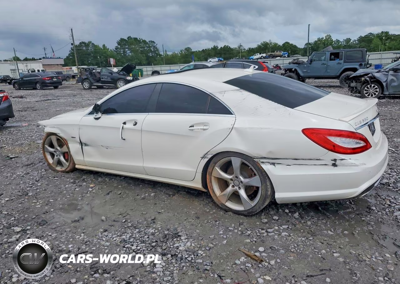 2012 Mercedes-Benz Cls 550 VIN:WDDLJ7DB2CA015702 - 2