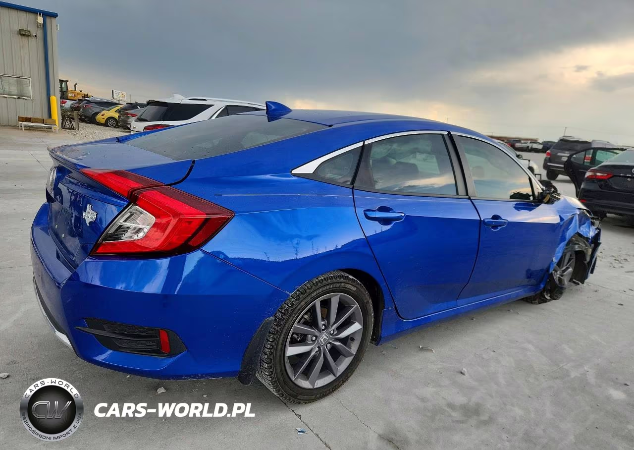2019 Honda Civic Ex VIN:19XFC1F38KE017633 - 3