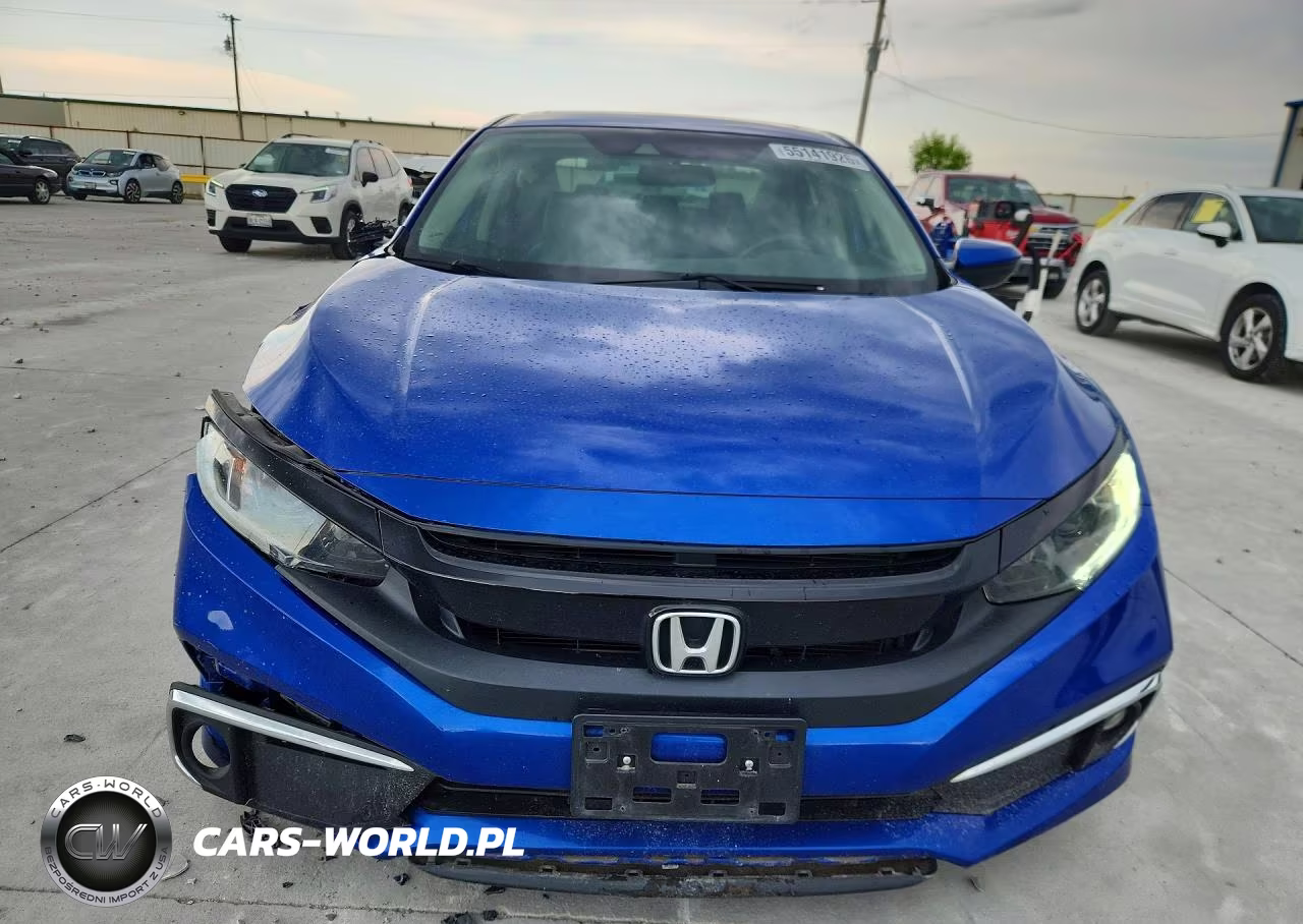 2019 Honda Civic Ex VIN:19XFC1F38KE017633 - 5