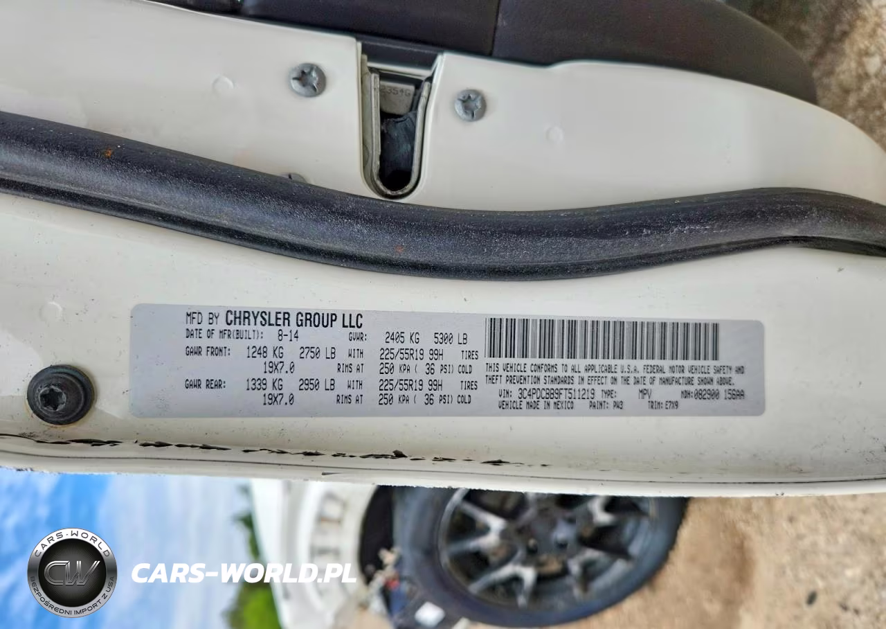 2015 Dodge Journey Sxt VIN:3C4PDCBB9FT511219 - 14