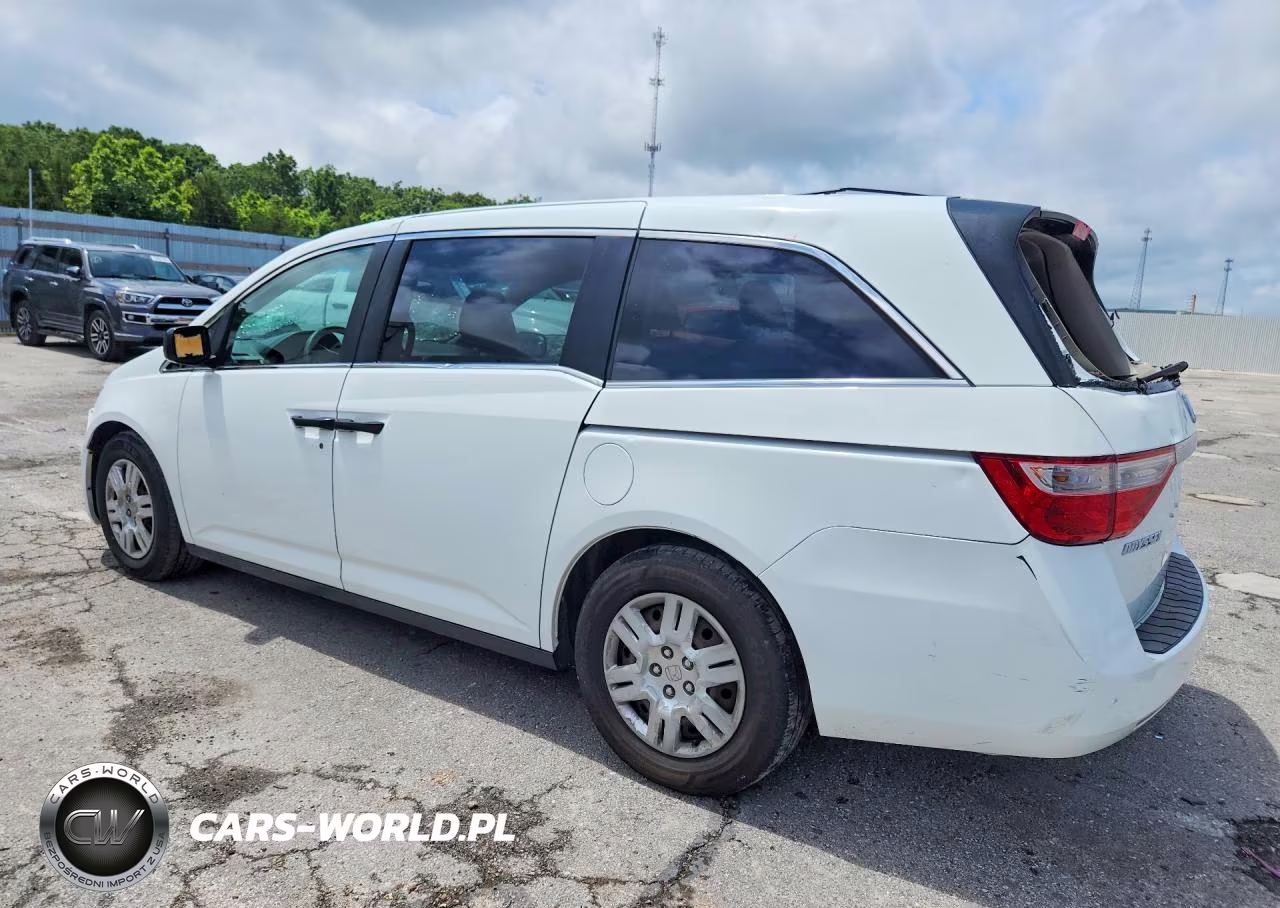 2013 Honda Odyssey Lx VIN:5FNRL5H2XDB012360 - 2