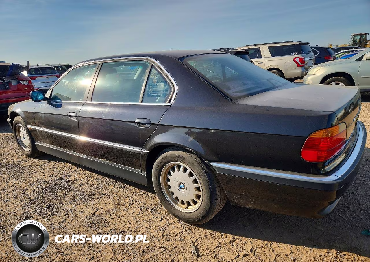 2000 BMW 740 Il VIN:WBAGH8342YDP11785 - 2