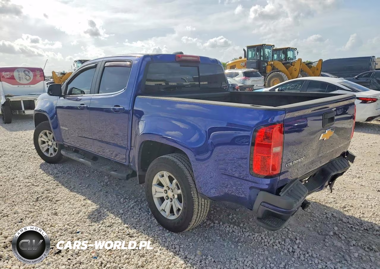 2016 Chevrolet Colorado Lt VIN:1GCGSCEA1G1207691 - 2