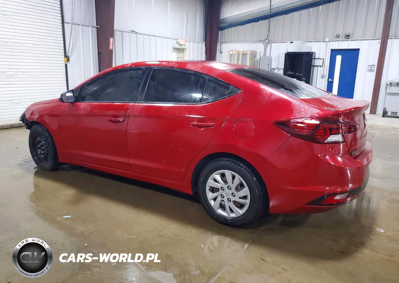 2019 Hyundai Elantra Se VIN:KMHD74LF3KU791247 - 2