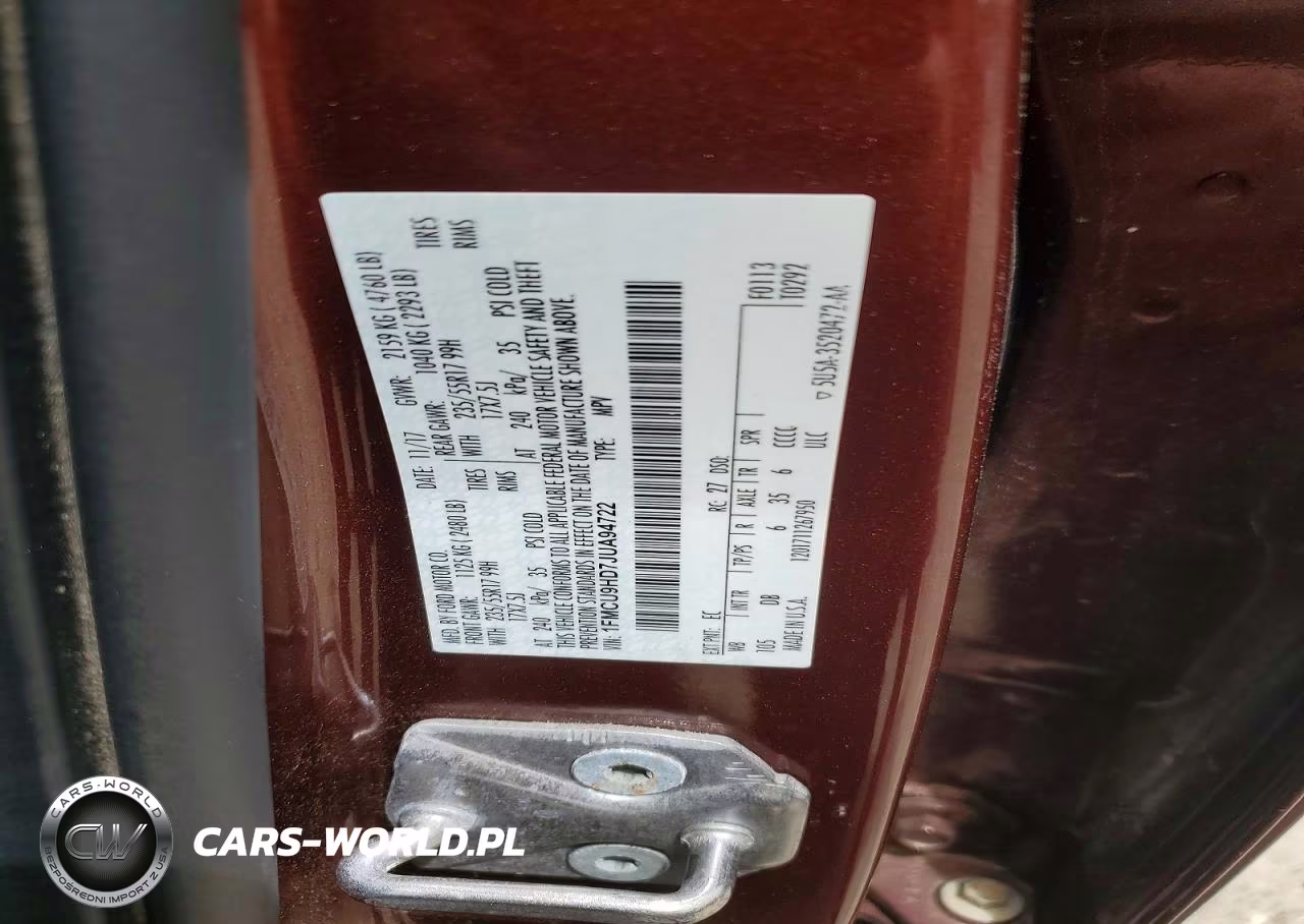 2018 Ford Escape Sel VIN:1FMCU9HD7JUA94722 - 13