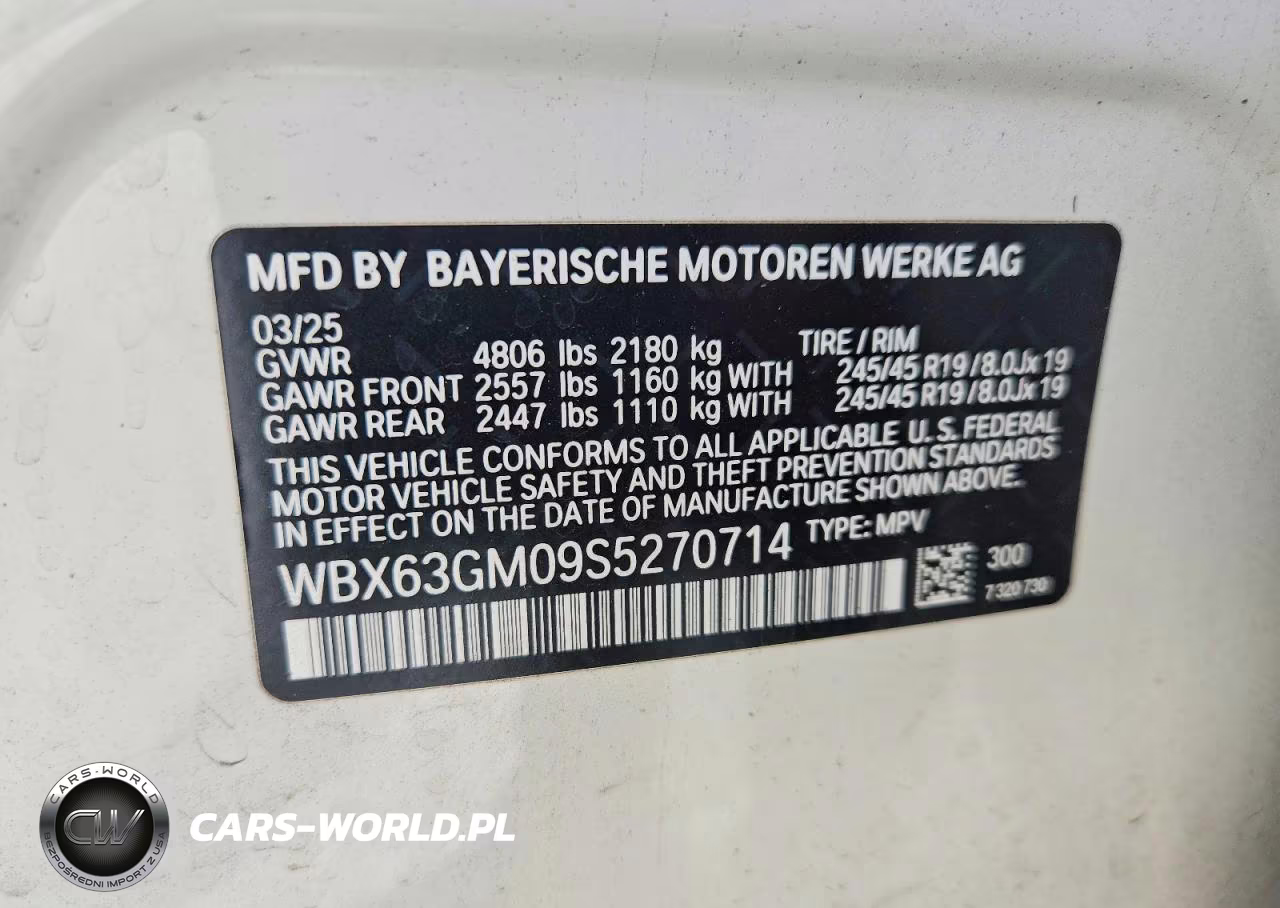 2025 BMW X2 xDrive28I VIN:WBX63GM09S5270714 - 14