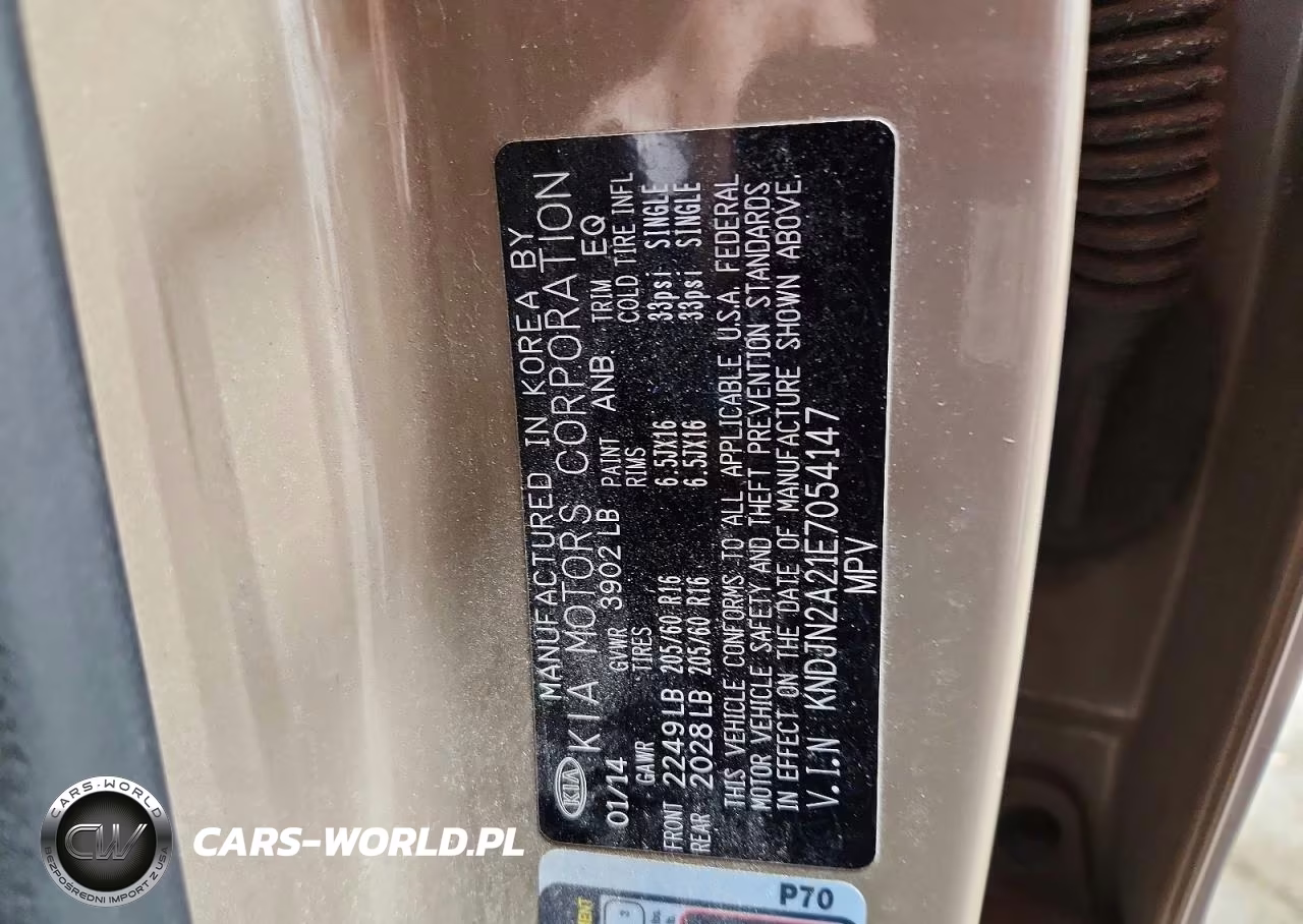 2014 Kia Soul Base VIN:KNDJN2A21E7054147 - 13