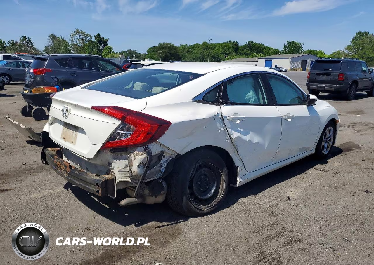 2017 Honda Civic Lx VIN:19XFC2F69HE225187 - 3