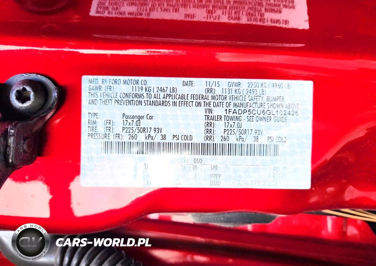 2016 Ford C-Max Premium Sel VIN:1FADP5CU6GL102426 - 12