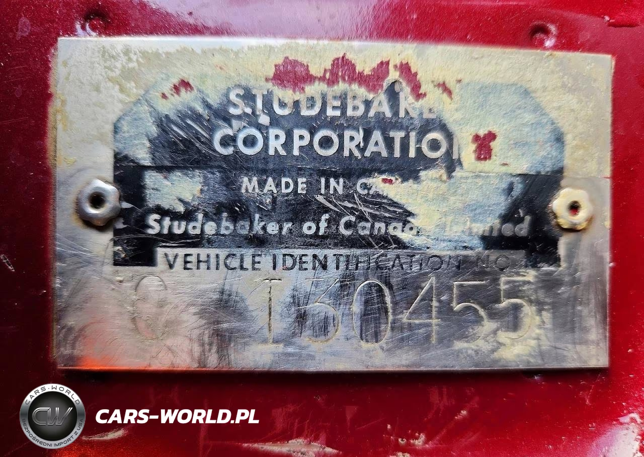 1966 Studebaker Commander Sedan VIN:CI30455 - 12