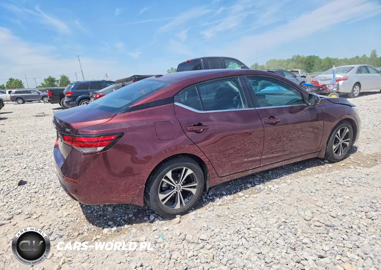 2020 Nissan Sentra Sv VIN:3N1AB8CV9LY311668 - 3
