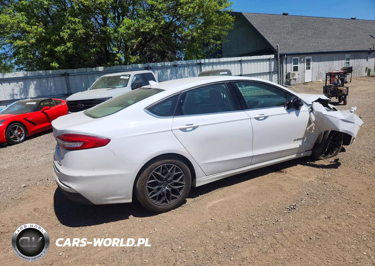 2019 Ford Fusion Se VIN:3FA6P0LUXKR168936 - 3