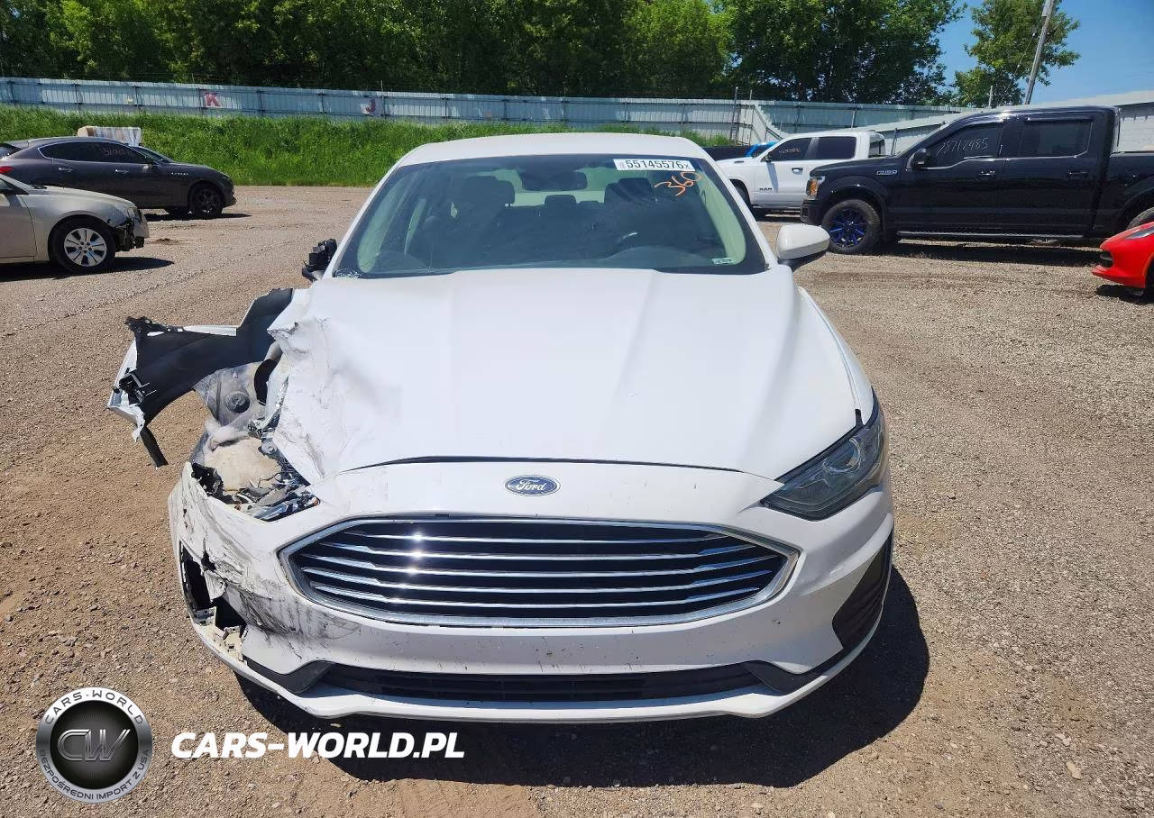 2019 Ford Fusion Se VIN:3FA6P0LUXKR168936 - 5