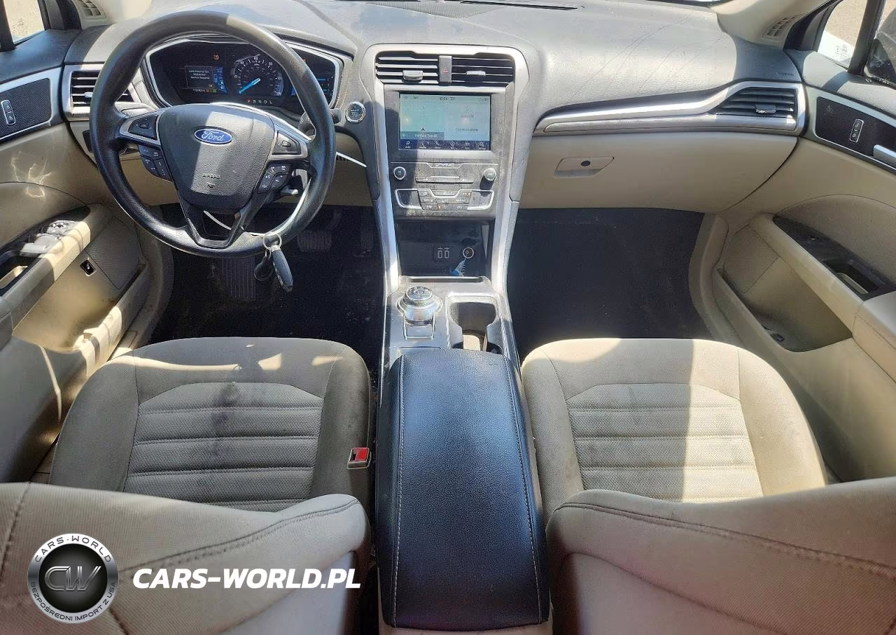 2019 Ford Fusion Se VIN:3FA6P0LUXKR168936 - 8