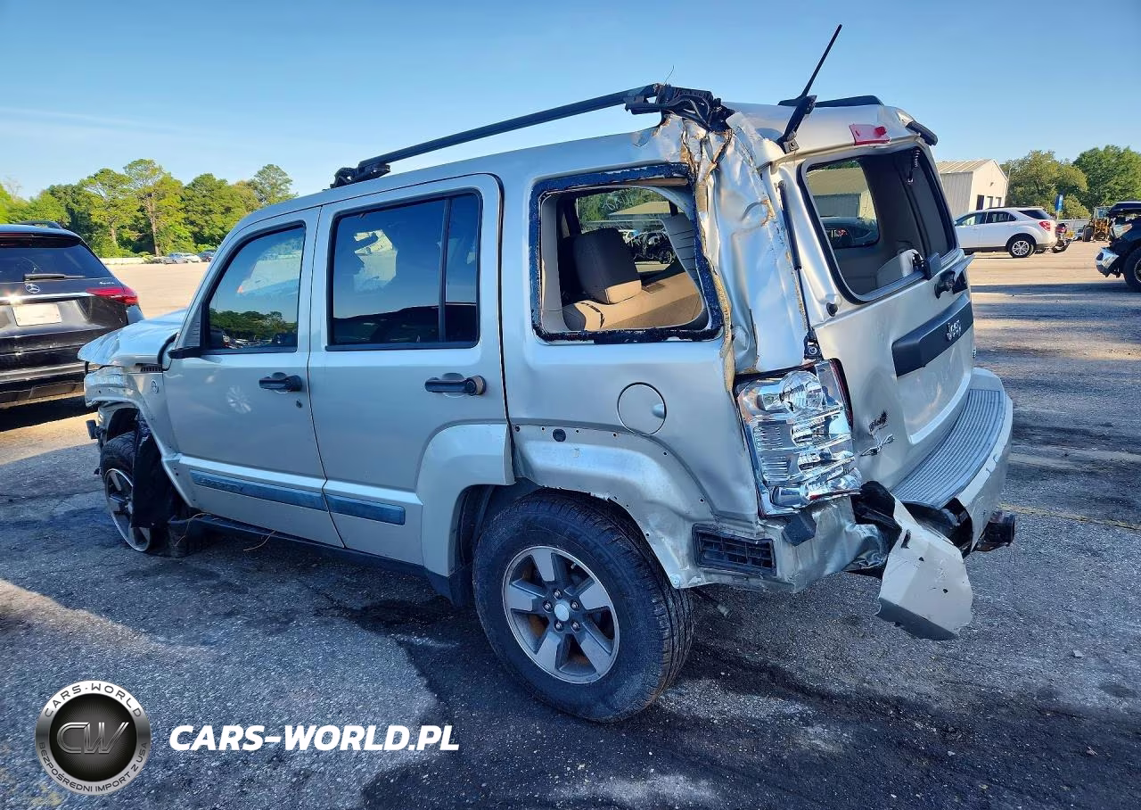 2008 Jeep Liberty Sport VIN:1J8GN28K48W277656 - 2
