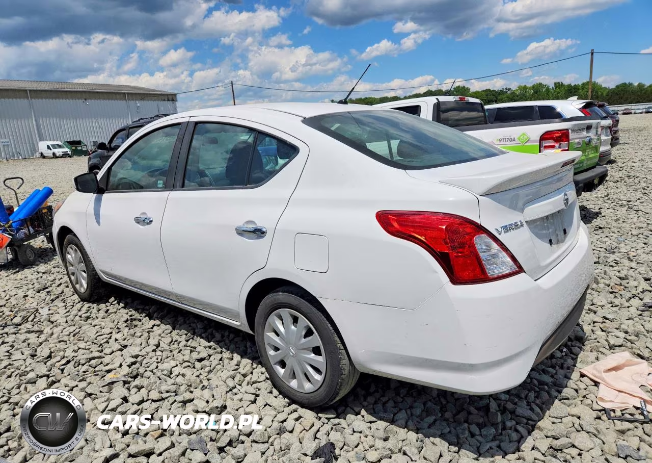 2018 Nissan Versa Sv VIN:3N1CN7AP1JL844008 - 2