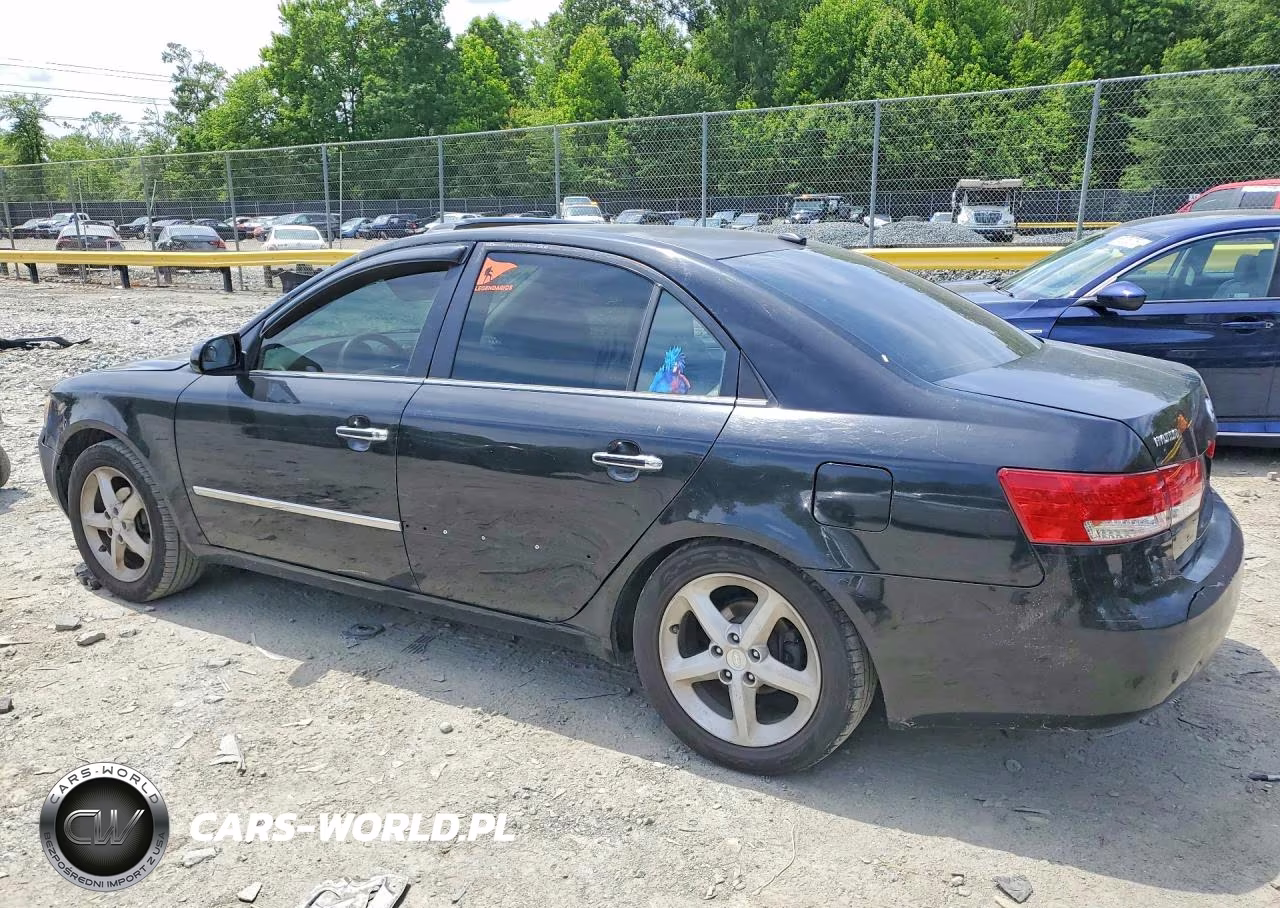 2008 Hyundai Sonata Se VIN:5NPEU46C68H358818 - 2
