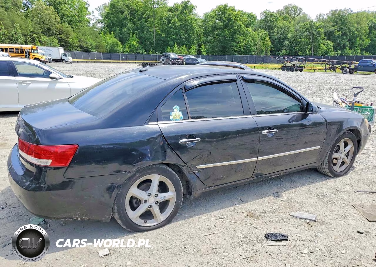 2008 Hyundai Sonata Se VIN:5NPEU46C68H358818 - 3
