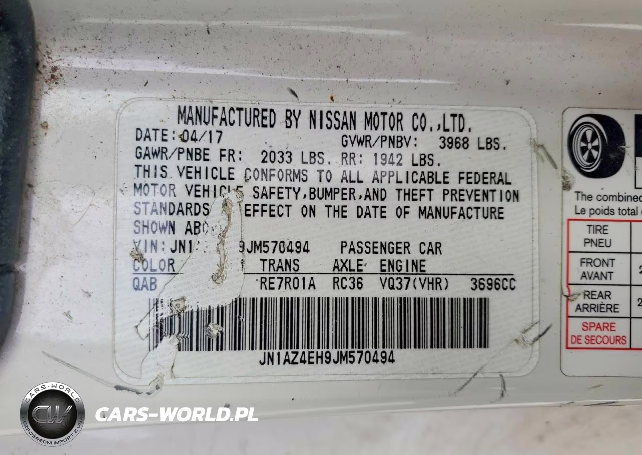 2018 Nissan 370Z Base VIN:JN1AZ4EH9JM570494 - 12