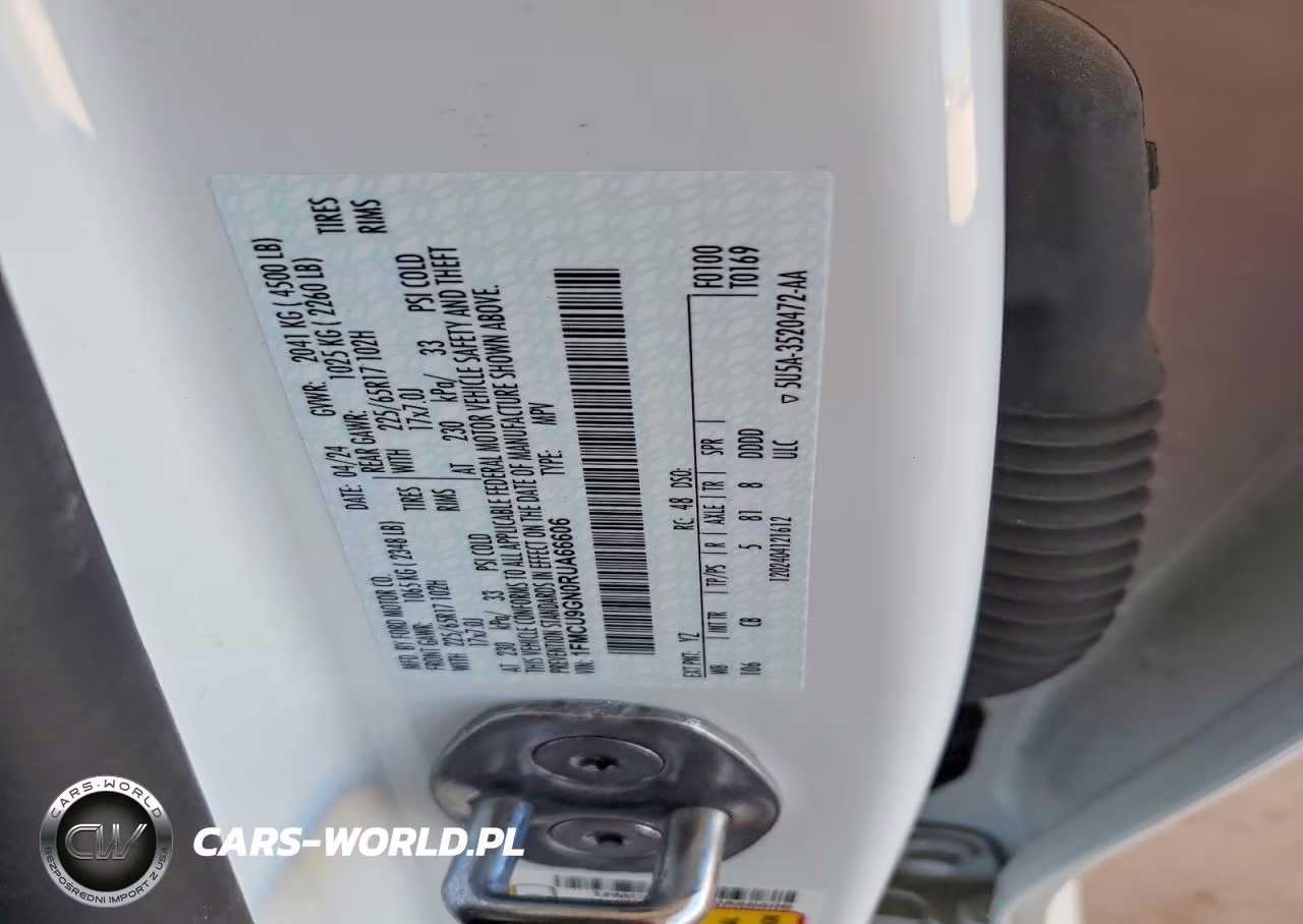 2024 Ford Escape Active VIN:1FMCU9GN0RUA66606 - 13