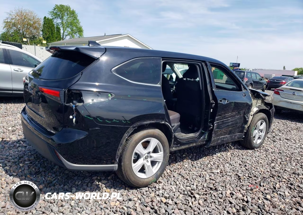 2021 Toyota Highlander Le VIN:5TDBZRBH3MS114275 - 3