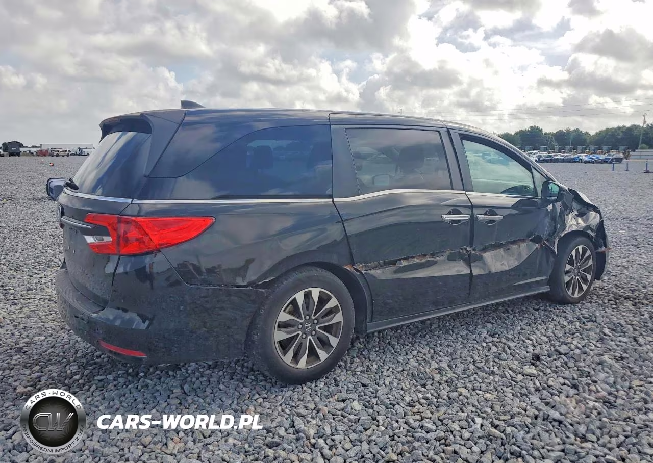 2022 Honda Odyssey Exl VIN:5FNRL6H71NB036954 - 3
