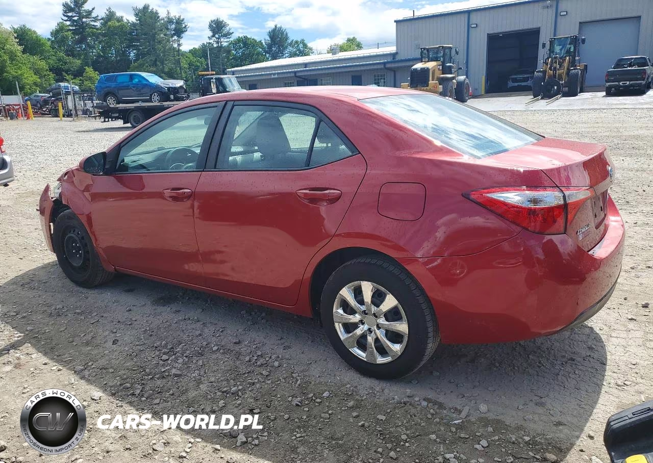 2014 Toyota Corolla Le VIN:2T1BURHE7EC012516 - 2